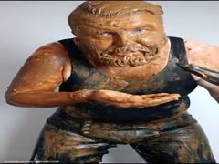 Extreme bizarre scat play &amp; dildo gagging